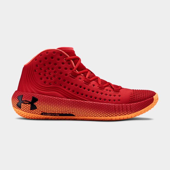 Under Armour HOVR Havoc 2 - Panske Basketbalove Topanky - Červené/Oranžové